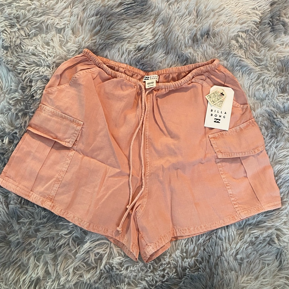 Billabong Peach Casual Shorts